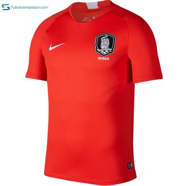 Camiseta Corea 1ª 2018 Rojo